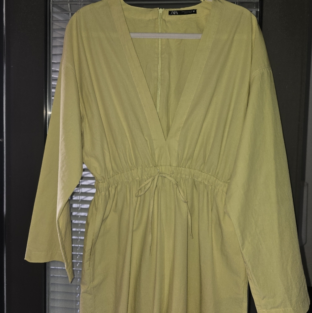 ZARA, Cotton Jumsuit, S